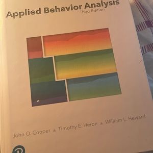 Applied Behavior Analysis Textbook